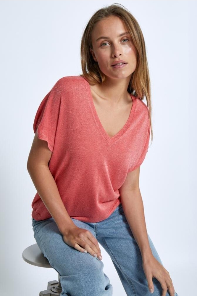 CARLINA BATSLEEVE KNIT T MI6259 641 MET DUBARRY METAL